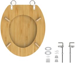 Schütte WC-Sitz NATURAL BAMBOO | Holztöne