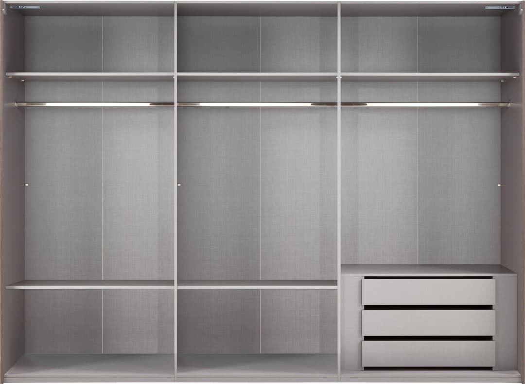 Wimex Schwebetürenschrank Ernie | Grau
