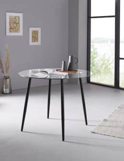 OTTO home Glastisch Danny | Schwarz