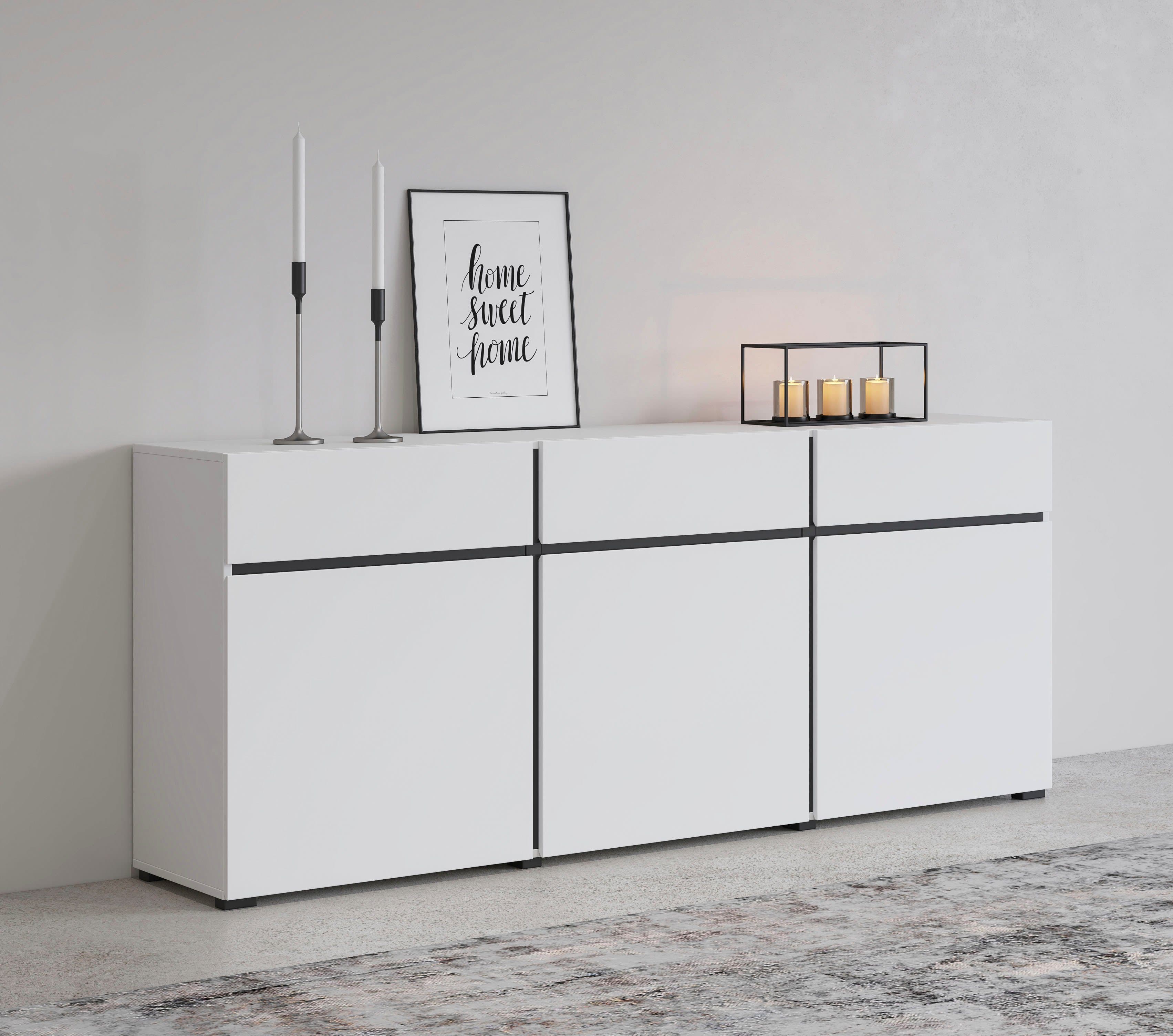OTTO home Sideboard Cross | Weiß