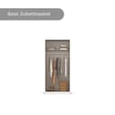 rauch Kleiderschrank AVOLA | Grau 5