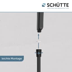 Schütte Handbrause KARIBIK | Schwarz