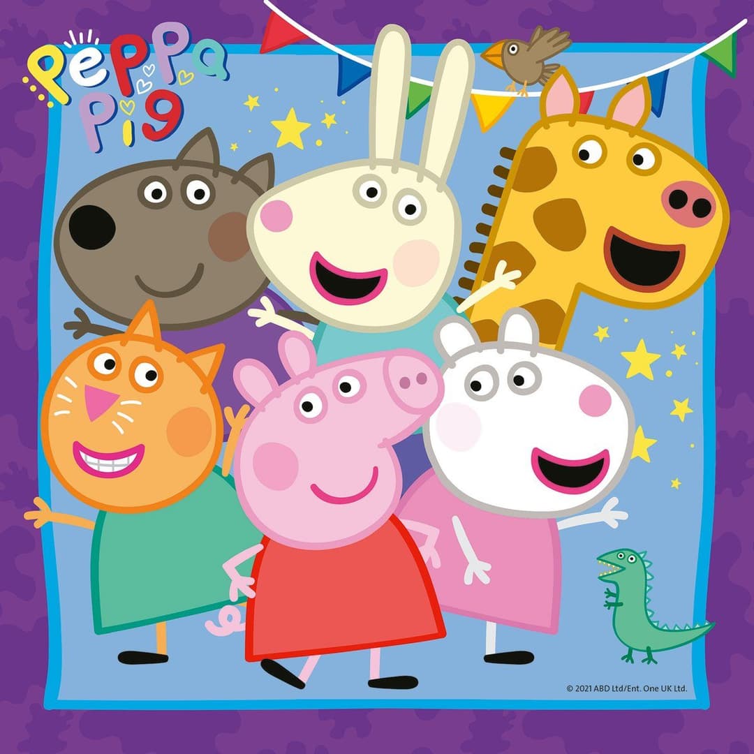 Ravensburger Puzzle Peppas Familie und Freunde | Mehrfarbig