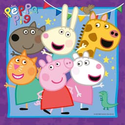 Ravensburger Puzzle Peppas Familie und Freunde | Mehrfarbig