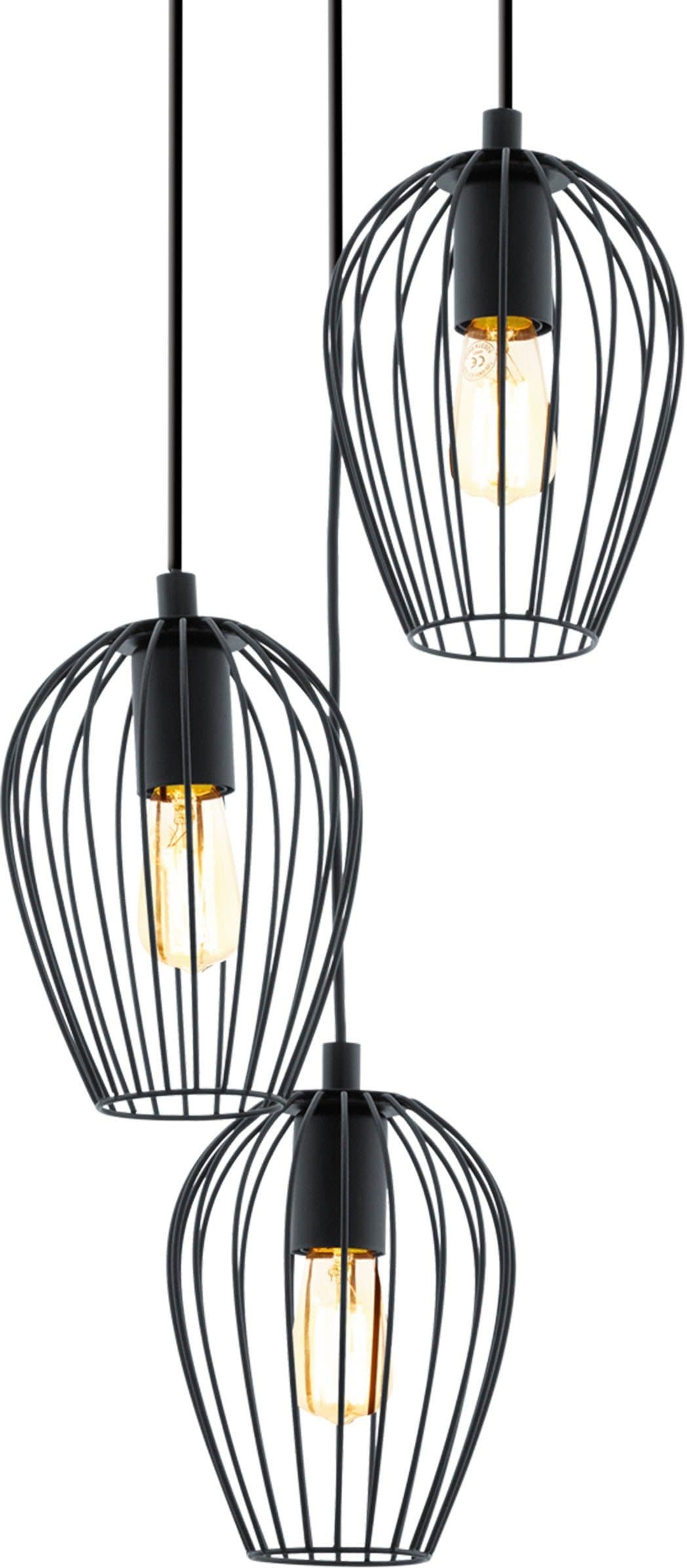 EGLO NEWTOWN Pendelleuchte | Schwarz
