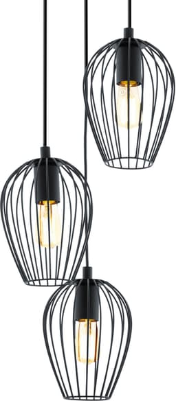 EGLO NEWTOWN Pendelleuchte | Schwarz