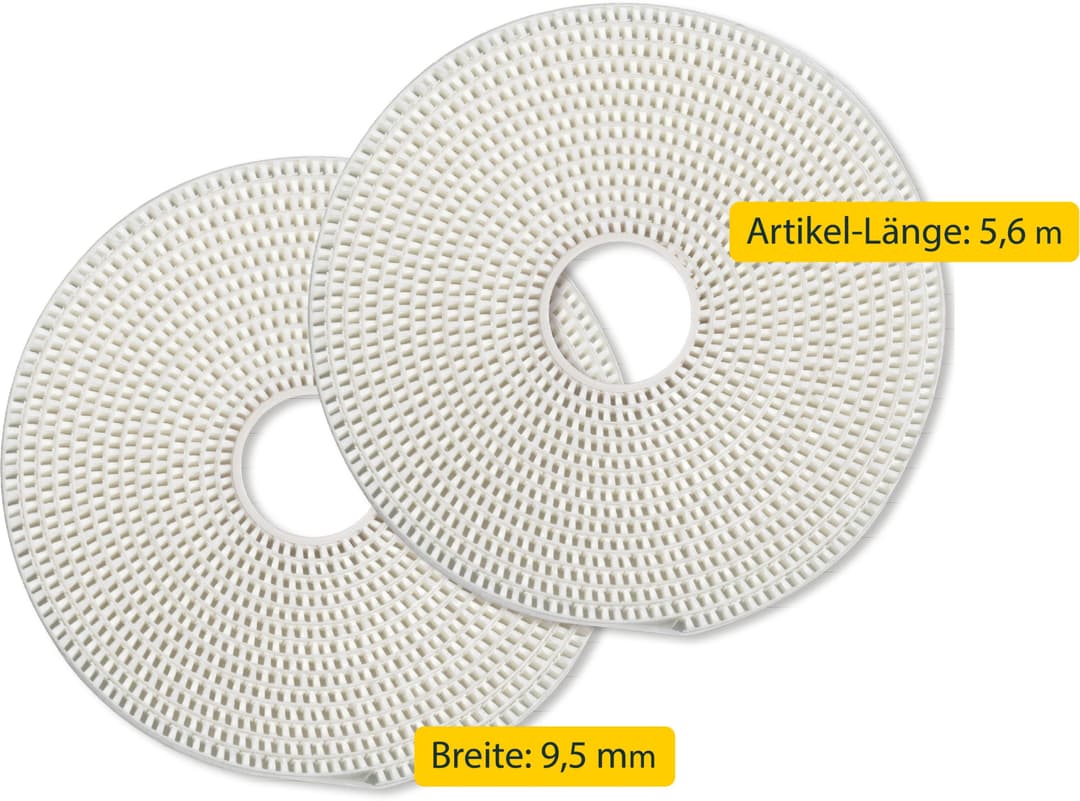 SCHELLENBERG Klett-Klebeband für Fliegengitter | Weiß