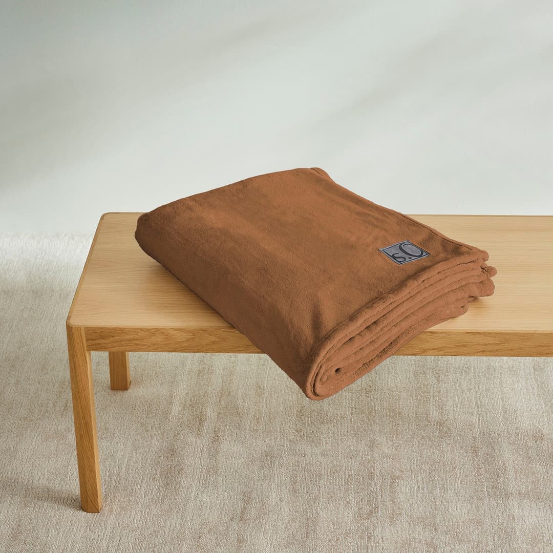 Wohndecke s.Oliver Kuschelsoft | Orange