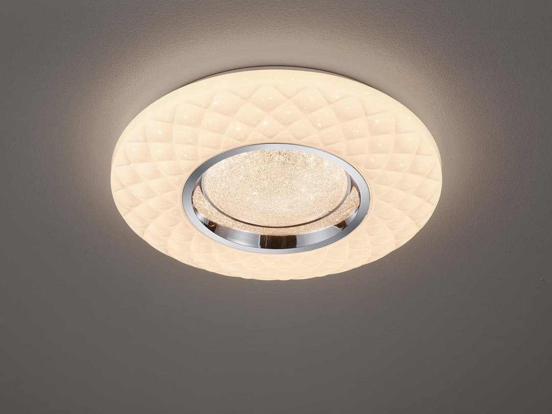 Reality Leuchten LED Deckenleuchte Magnolia | Weiß