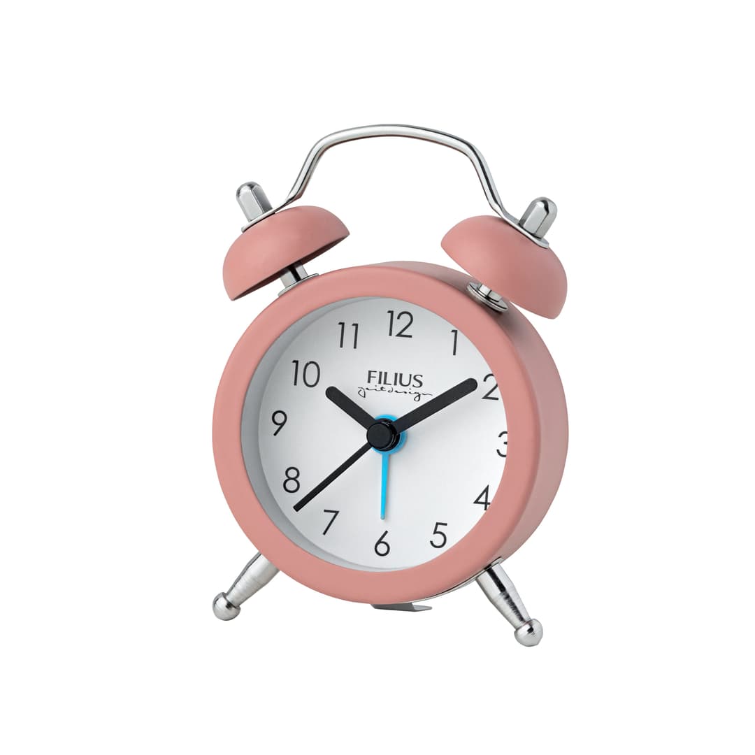 FILIUS zeitdesign Glockenwecker | Rosa