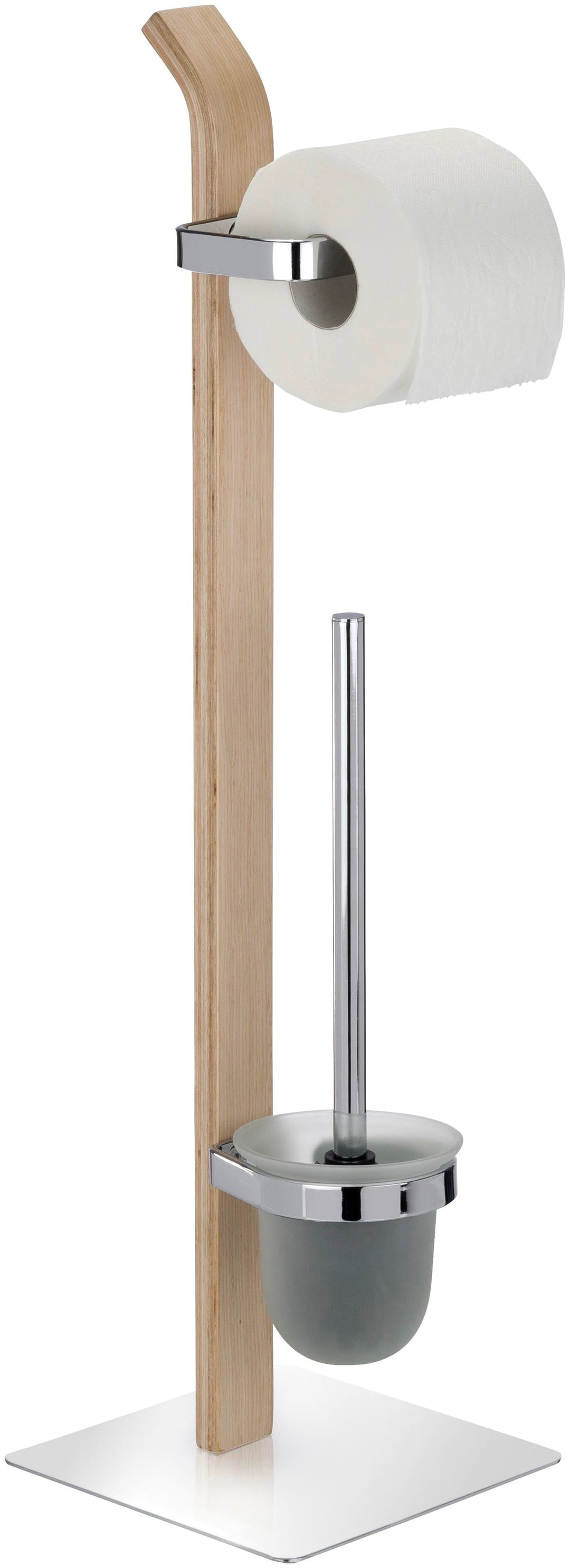 WENKO WC-Garnitur Samona Nature | Braun