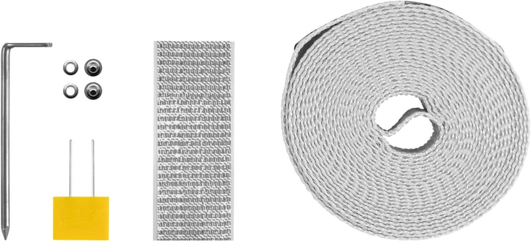 SCHELLENBERG Reparatur-Set Rollladen Gurtfix | Grau