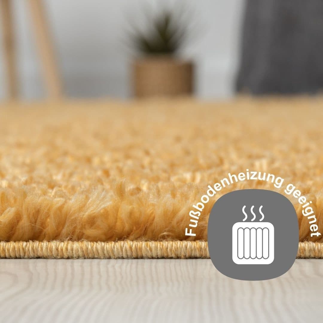 Myflair Möbel & Accessoires My Shaggy | Gelb