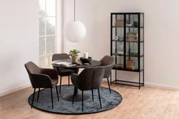 ACTONA GROUP Esstisch Ibiza | Schwarz