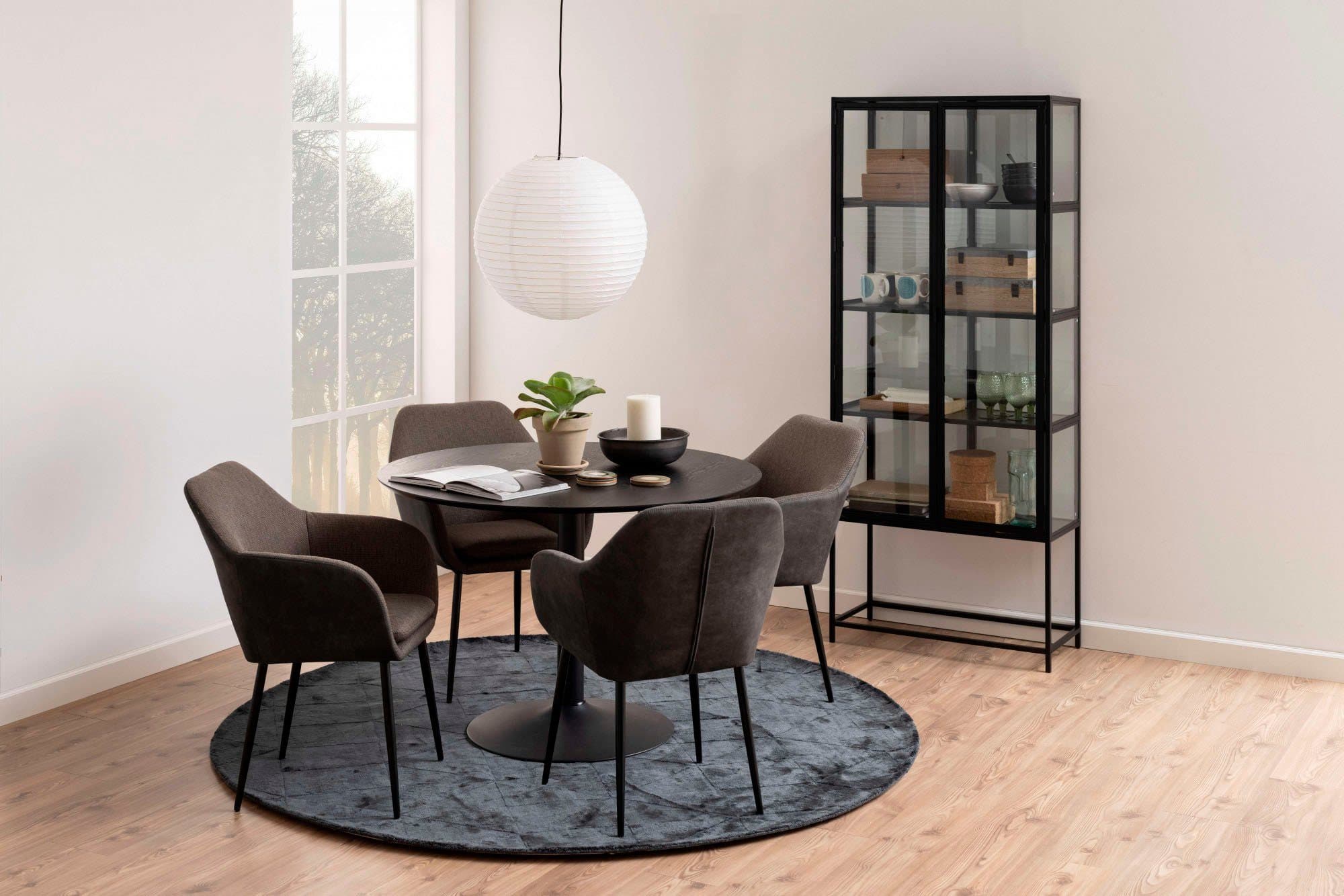 ACTONA GROUP Esstisch Ibiza | Schwarz