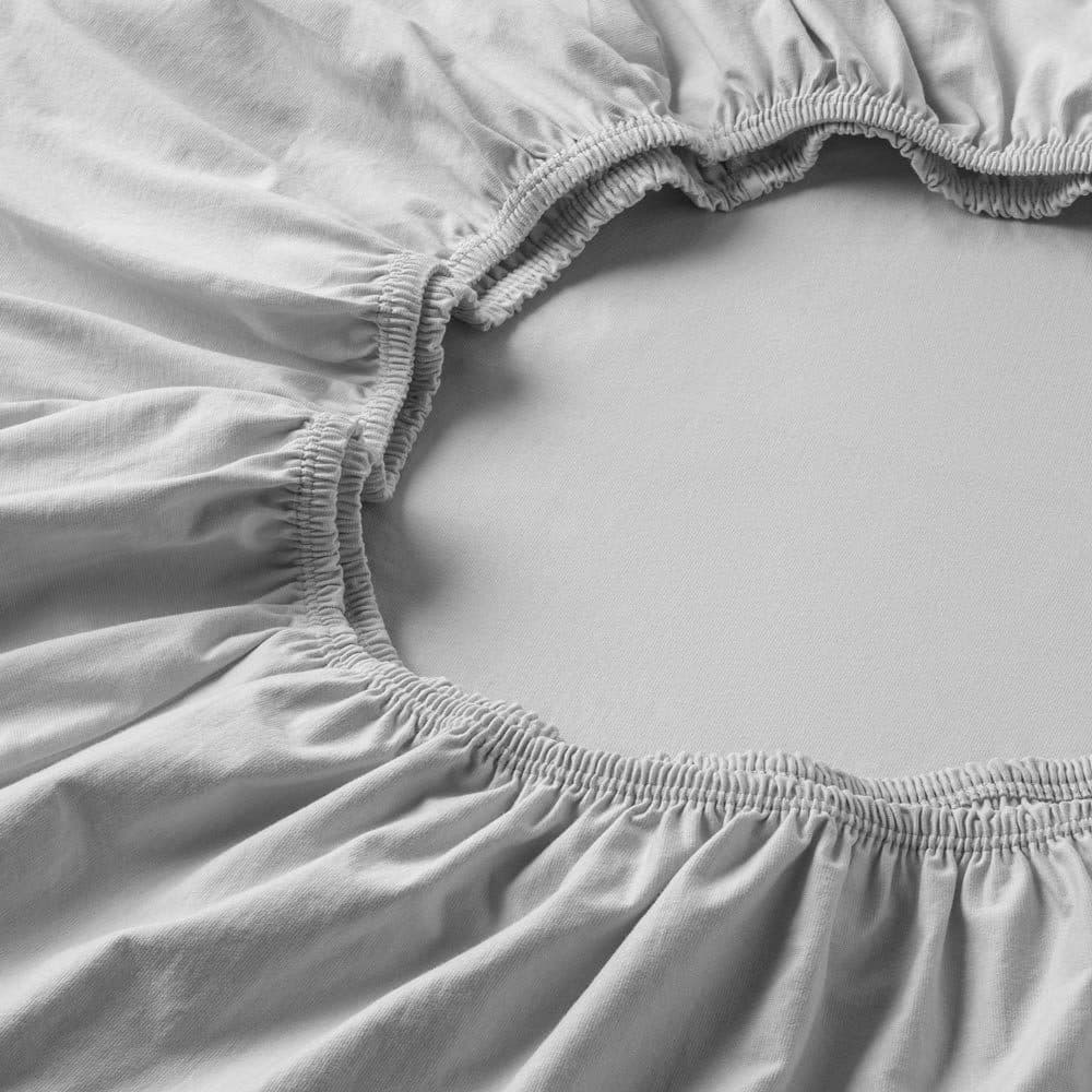 Estella Bettlaken Zwirnjersey | Silber