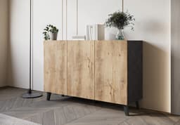 Home affaire Sideboard SIDEBOARD PHUKET II | Braun