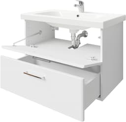 Saphir Quickset 316 Badmöbel-Set | Weiß