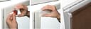 Seitenzugrollo EASYFIX Rollo Natur | Braun 4