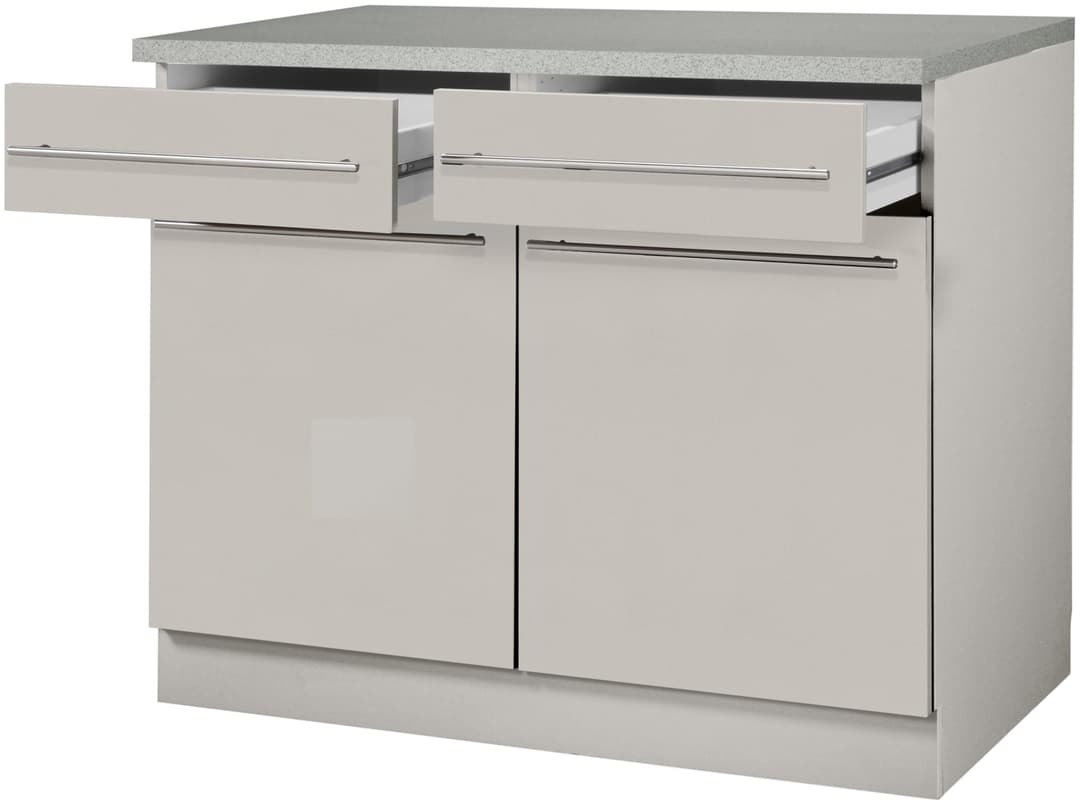 wiho Küchen Unterschrank Chicago | Beige