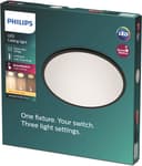 Philips LED Deckenleuchte Superslim CL550 | Schwarz