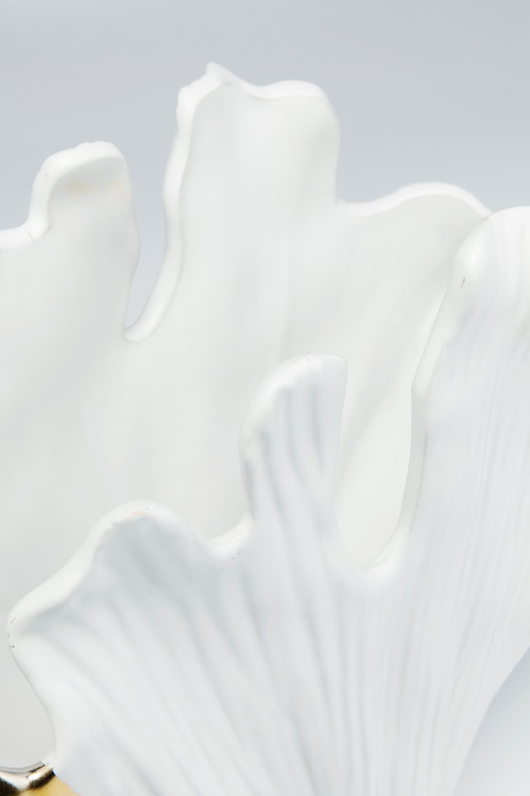 Kare Design Tischvase Ginkgo Elegance | Gold