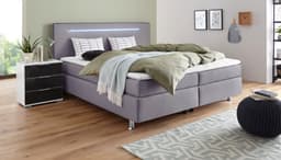 COLLECTION AB Boxspringbett London | Grau