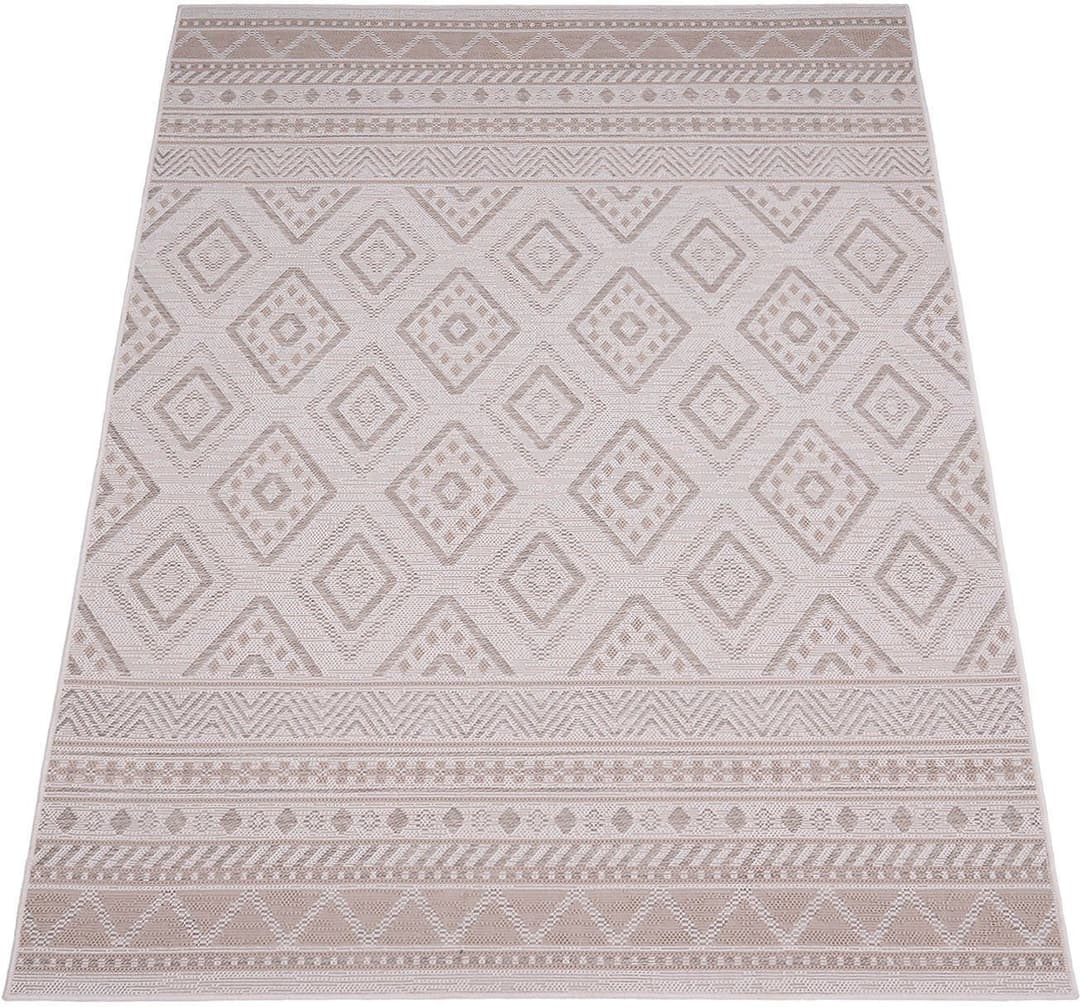 Paco Home Teppich Vermont 184 | Beige