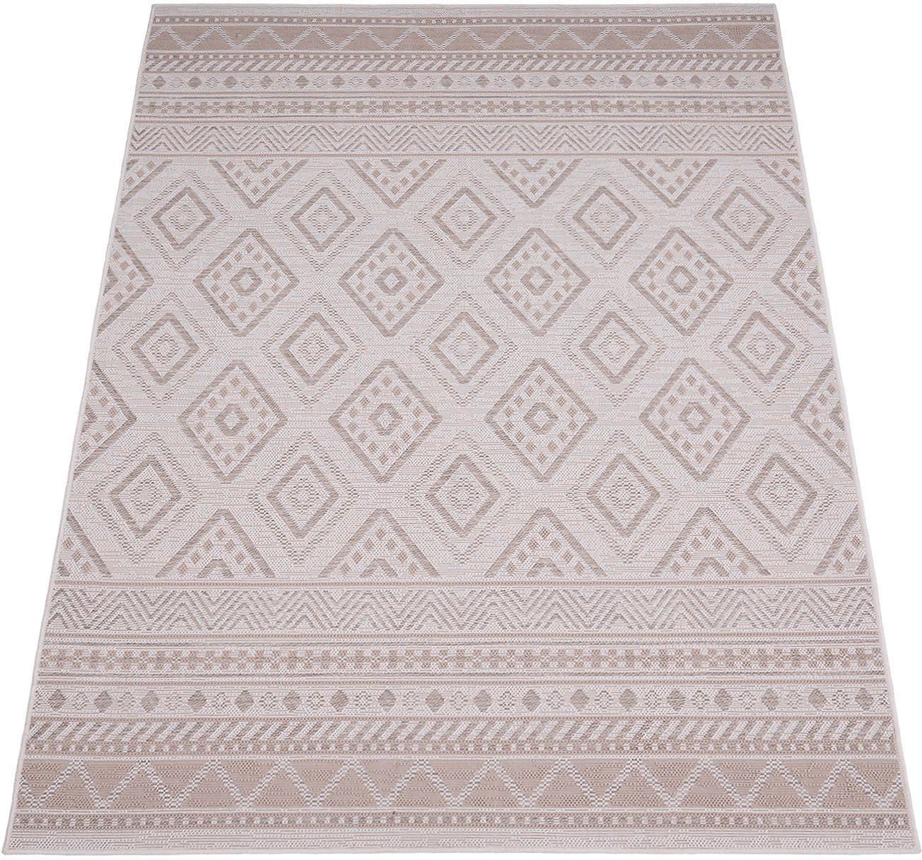 Paco Home Teppich Vermont 184 | Beige