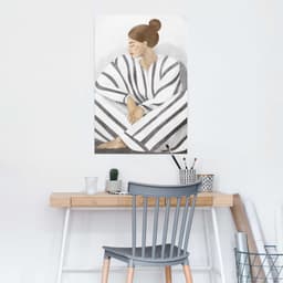 Reinders! Poster Zen-Dame | Weiß