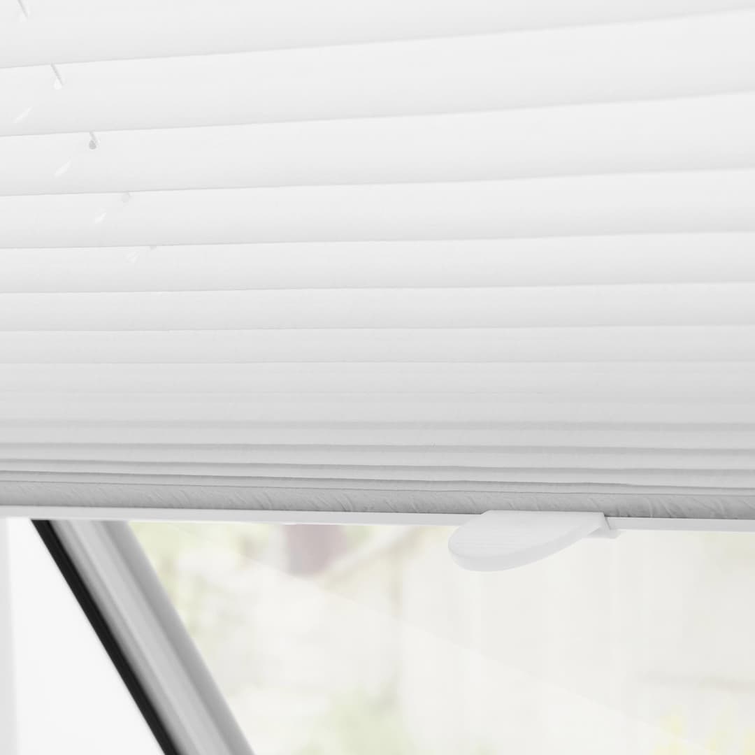 LICHTBLICK ORIGINAL Dachfensterplissee Haftfix | Weiß