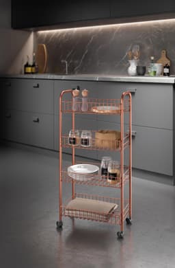 Metaltex Rollwagen Ascona | Kupfer
