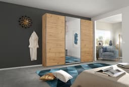 rauch Schwebetürenschrank CORTONA | Holztöne