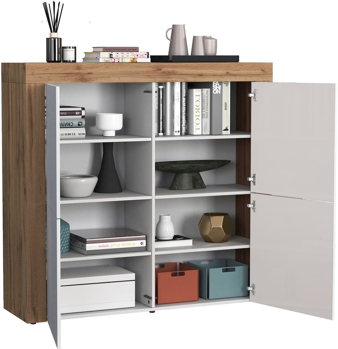 OTTO home Highboard CHRONOS | Mehrfarbig