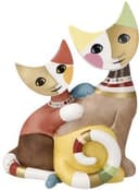 Goebel Dekofigur Katzen Noemi e Taddeo | Mehrfarbig