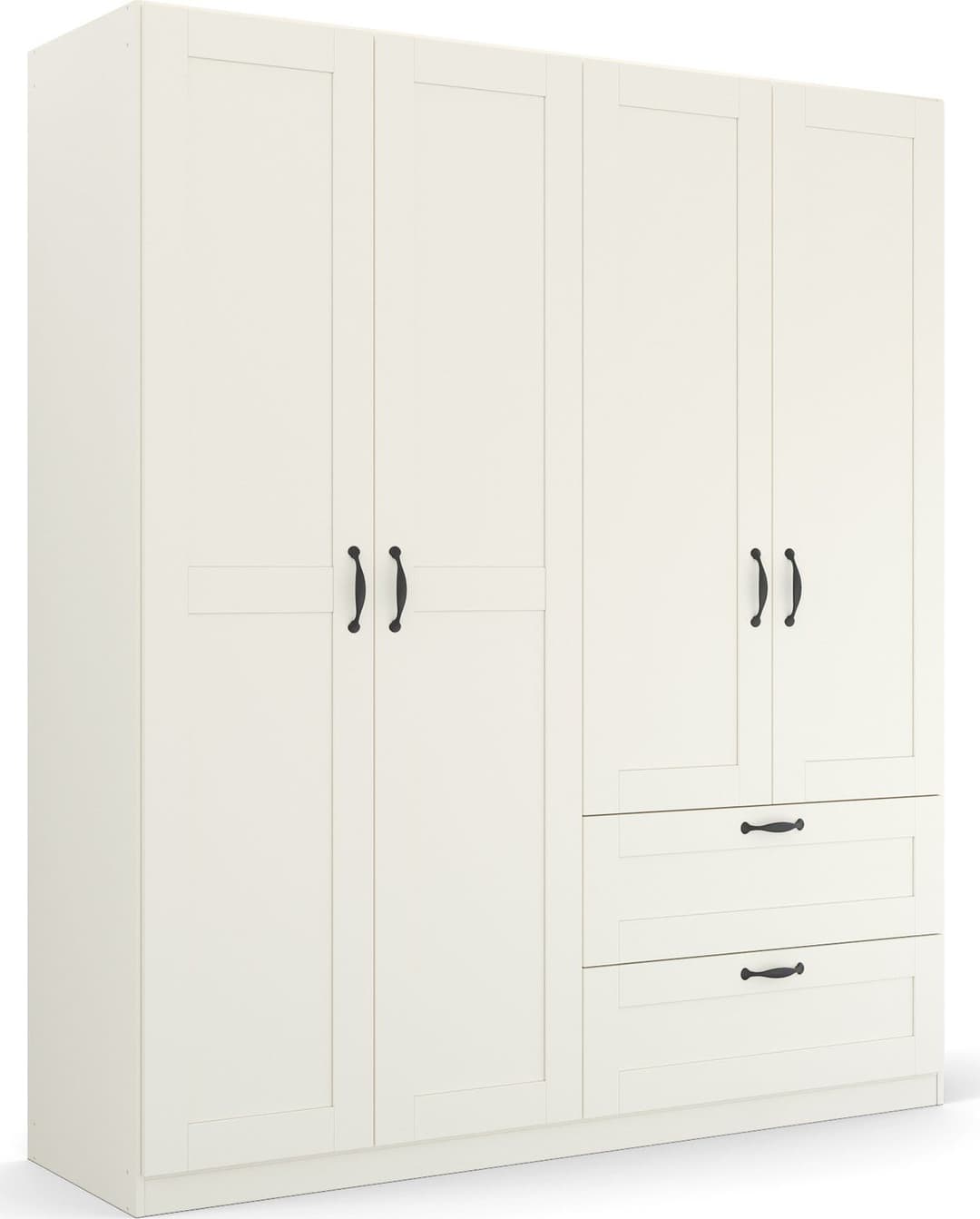 rauch COTTAGE BY QUADRA SPIN Kleiderschrank | Weiß