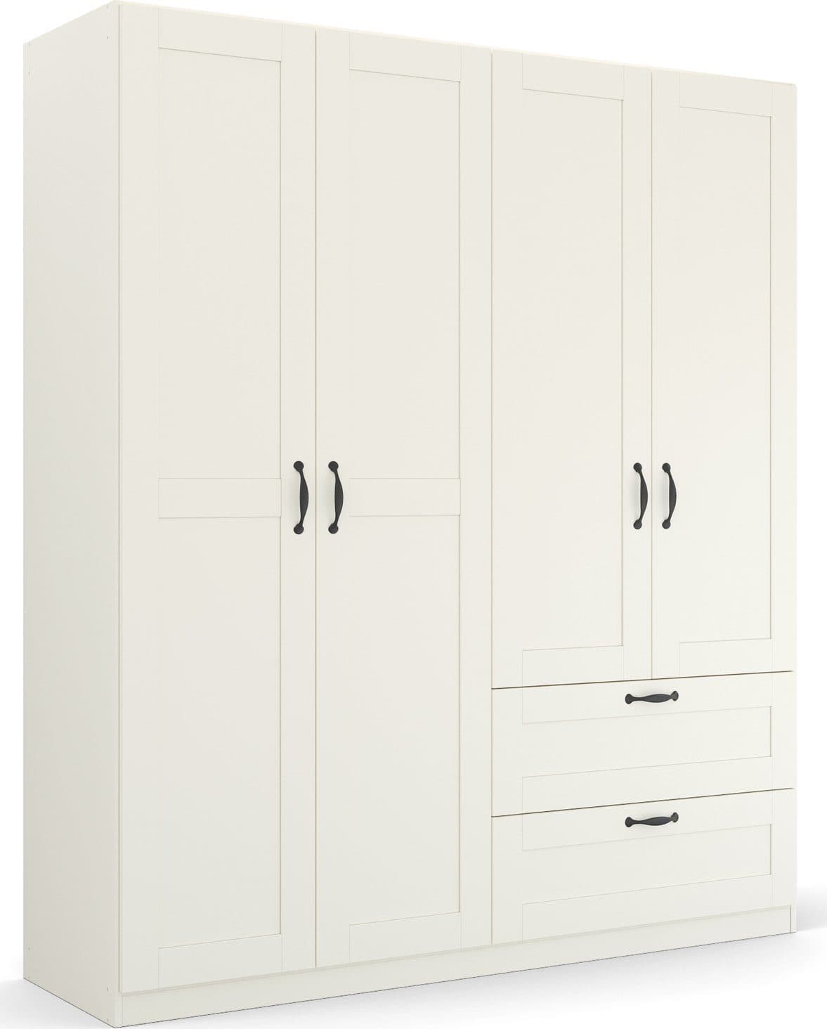 rauch COTTAGE BY QUADRA SPIN Kleiderschrank | Weiß