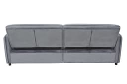Dorel Home 3-Sitzer Allie Curved Schlafsofa | Grau