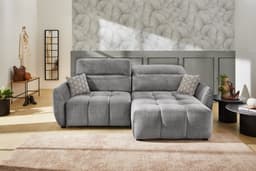 Jockenhöfer Gruppe Ecksofa Zoom L-Form | Grau