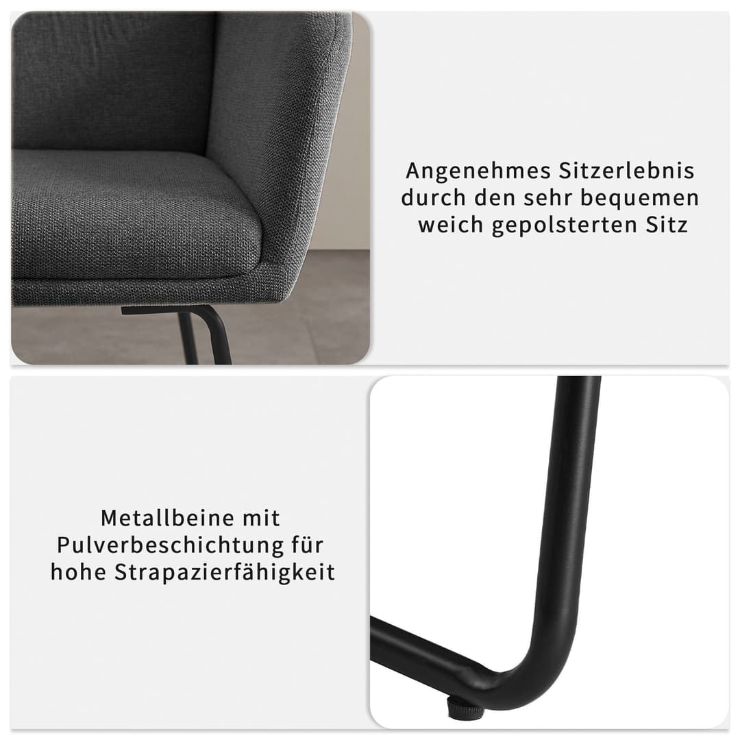OTTO home Esszimmerstuhl Sphere | Grau
