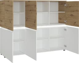 Home affaire Highboard Luci | Holztöne