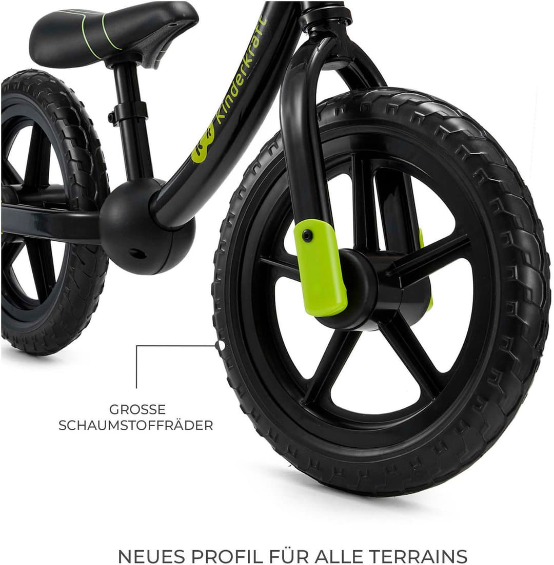 Kinderkraft Laufrad 2WAY NEXT | Schwarz
