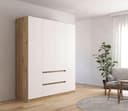 rauch Drehtürenschrank MAINZ | Holztöne 2