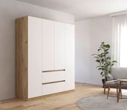 rauch Drehtürenschrank MAINZ | Holztöne