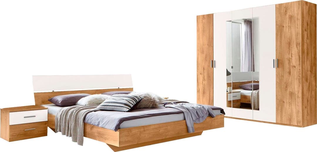Wimex Schlafzimmer-Set Katrin | Holztöne