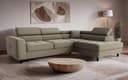 OTTO home Ecksofa AADEN Schlafsofa | Braun