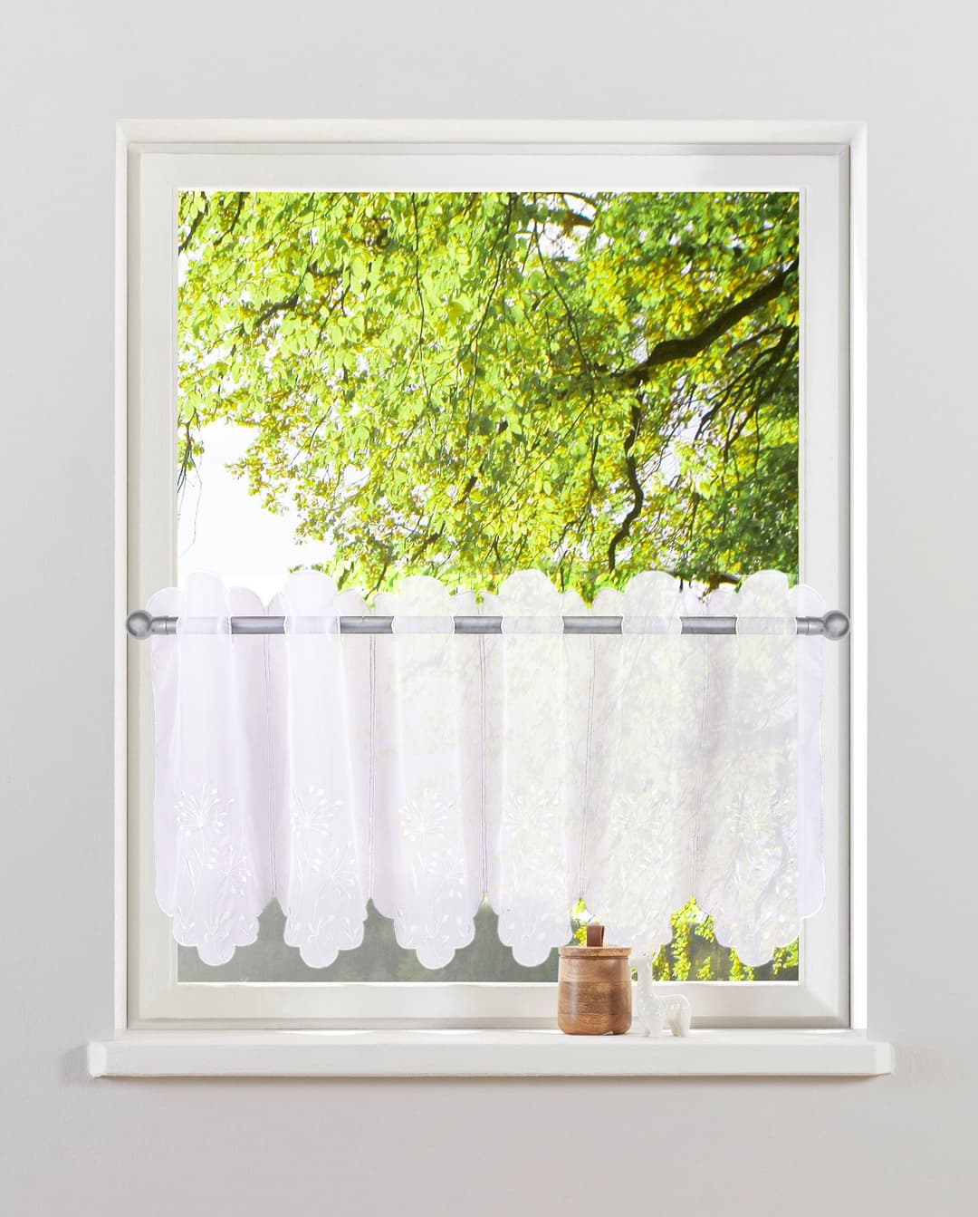 OTTO home Scheibengardine Maarle | Weiß