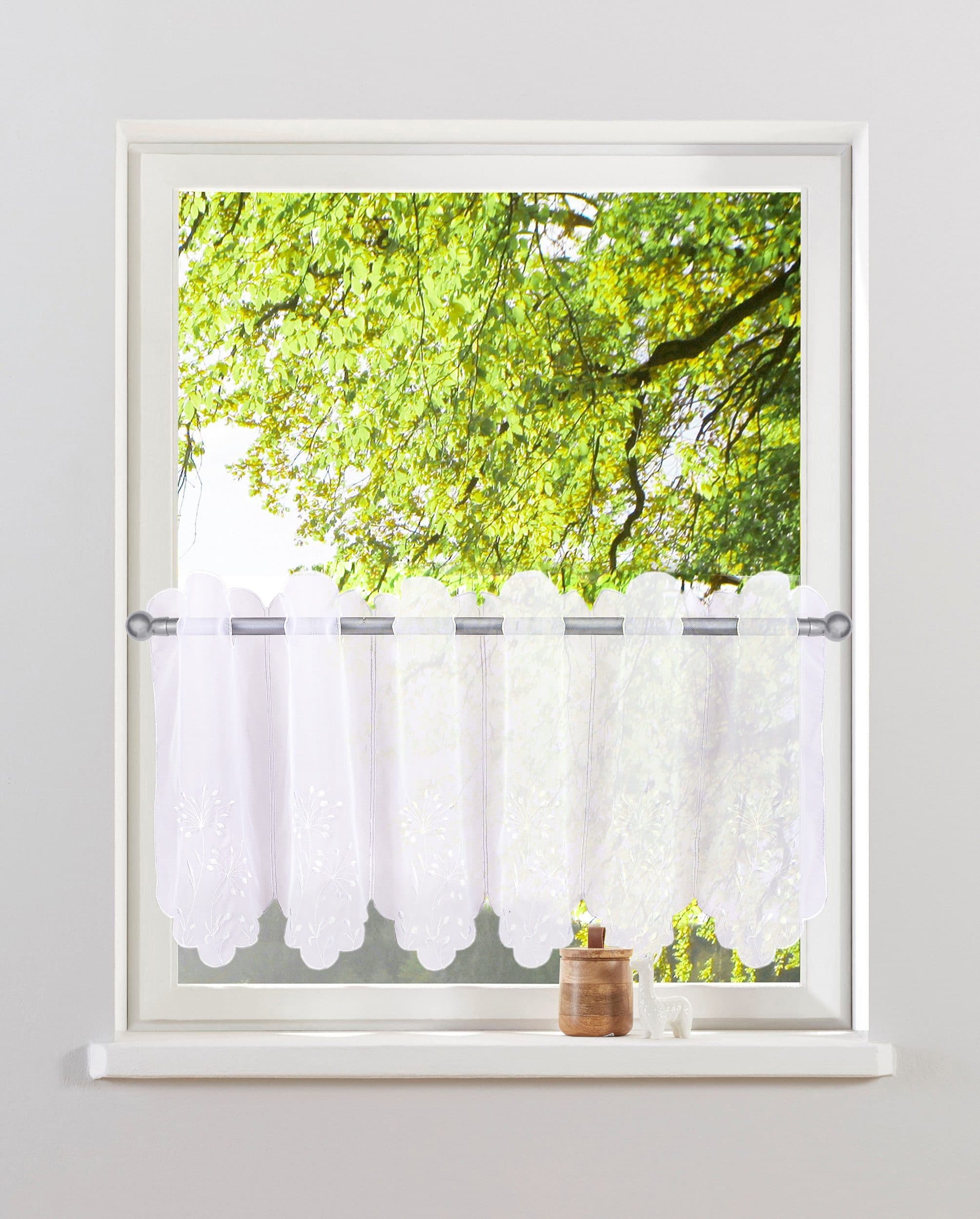 OTTO home Scheibengardine Maarle | Weiß