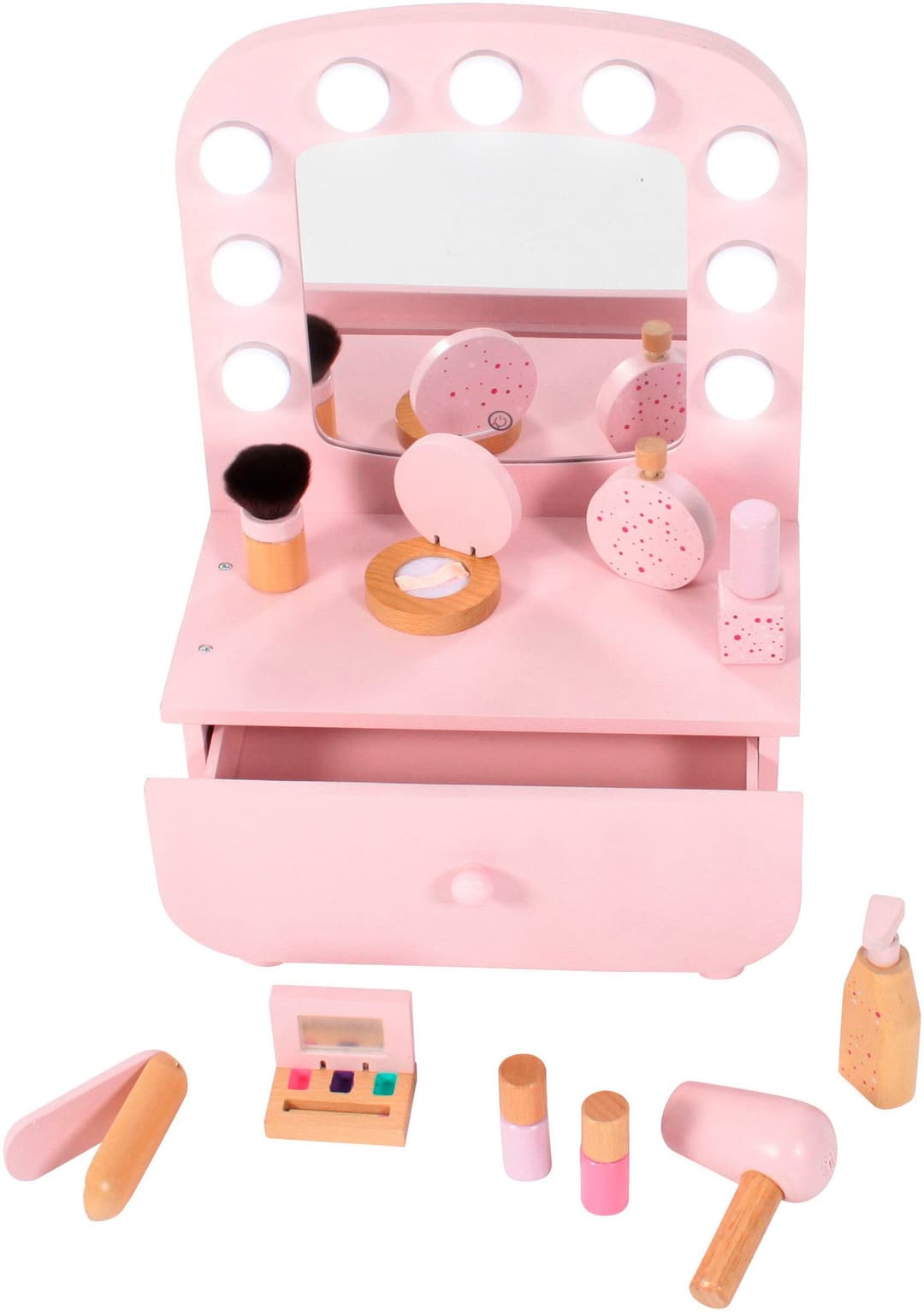 CHIC2000 Schminktisch Tabletop | Rosa