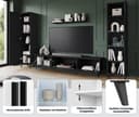 Home affaire Wohnwand Helsinki | Braun 4